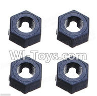 Wltoys K929 Parts-Hexagonal round seat(4pcs),Wltoys K929 desert RC Truck Parts,1:18 rc car and rc racing car Parts